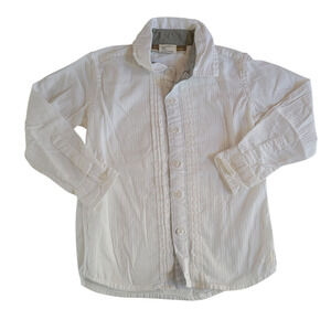 Well Dressed Wolf Boy's Long Sleeve White Shirt